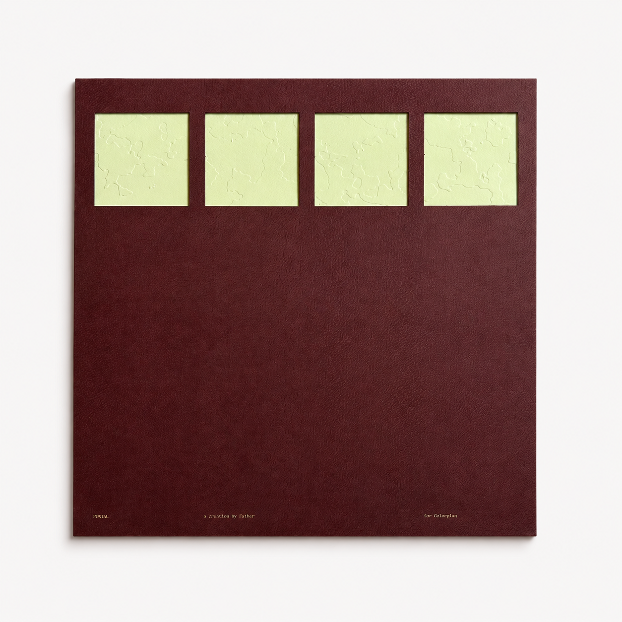 Father x G . F Smith - Colorplan Vinyl / L'Anacrònica Edition