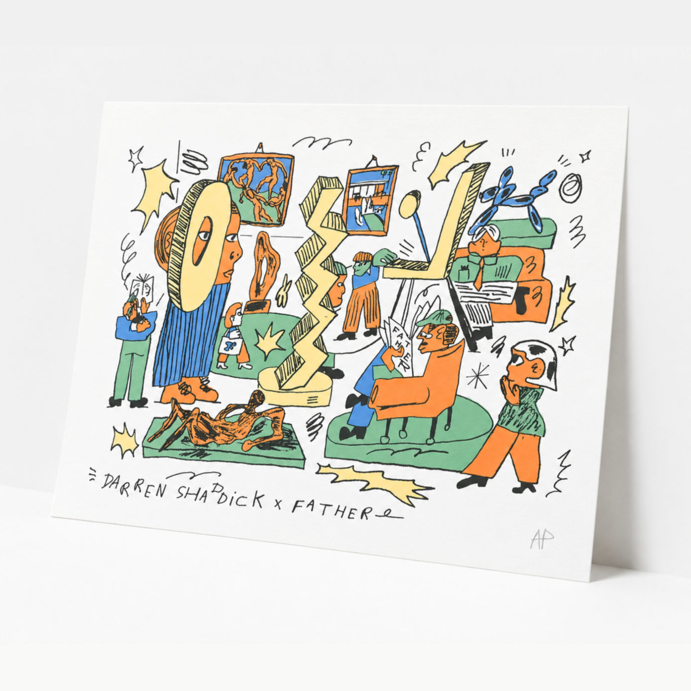 Father x Darren Shaddick Print